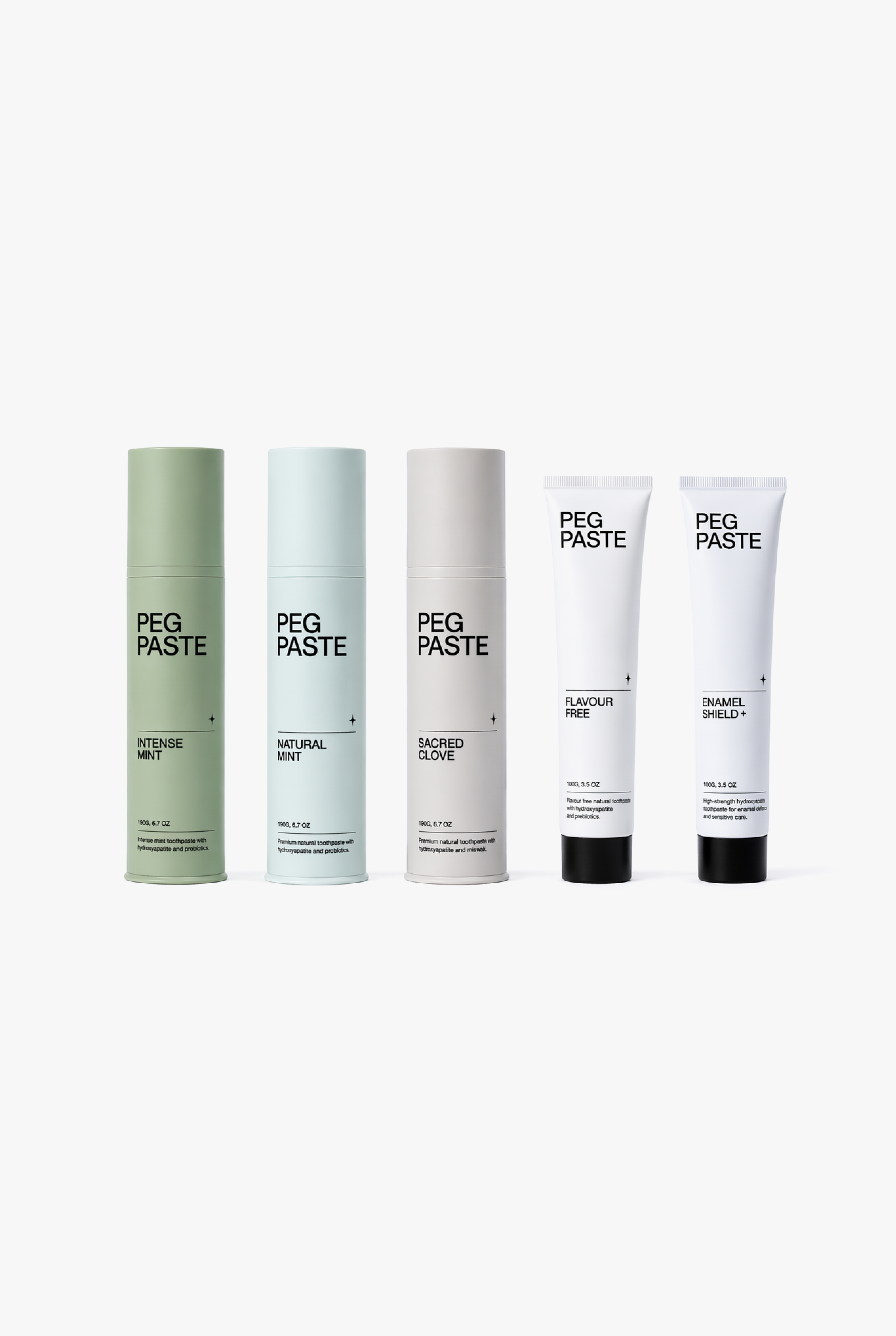 Ultimate Wellness Trio – Natural Fluoride-Free Toothpaste | Peg Paste